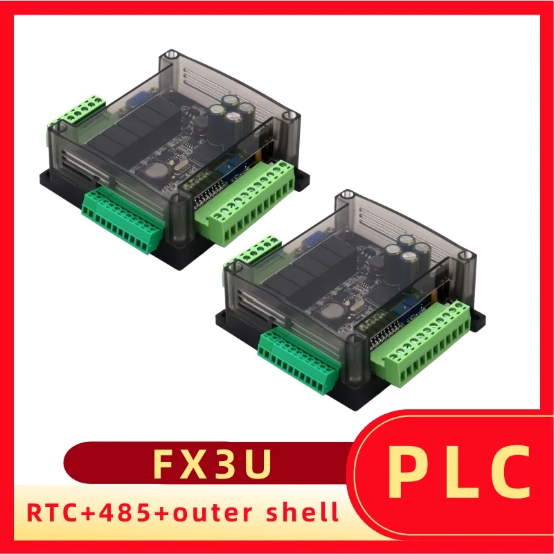 

PLC FX3U Panel-mounted Programmable Controller - Simple Industrial Control Board - Analog and Pulse Functions