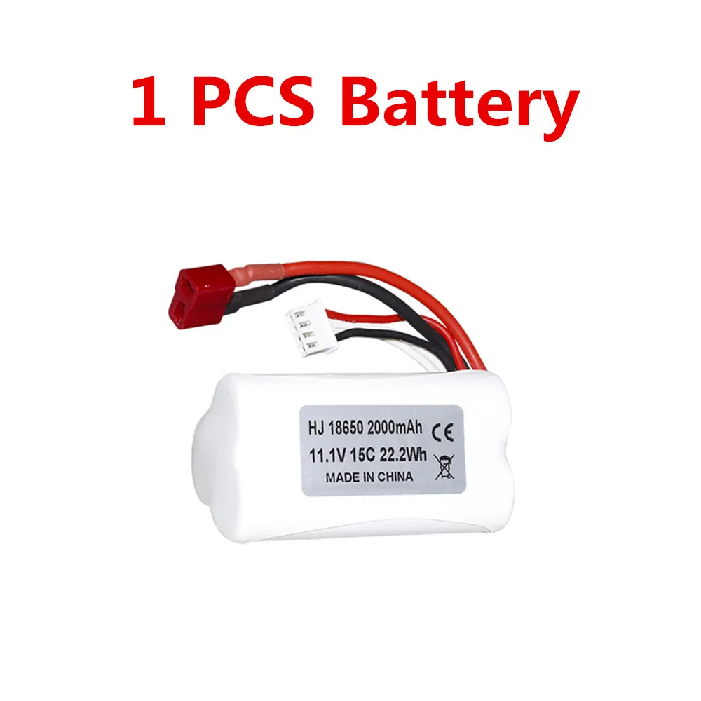 TX768 RC Boat Lithium Battery 11.1V 2000mAh For TX768 Speedboat Parts TX768 Accessories Battery