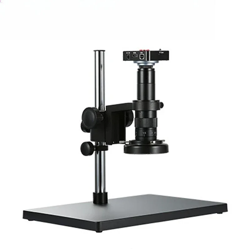 High definition CCD video microscope BYH-38MP continuous zoom 20-180 times HDMI electron microscope