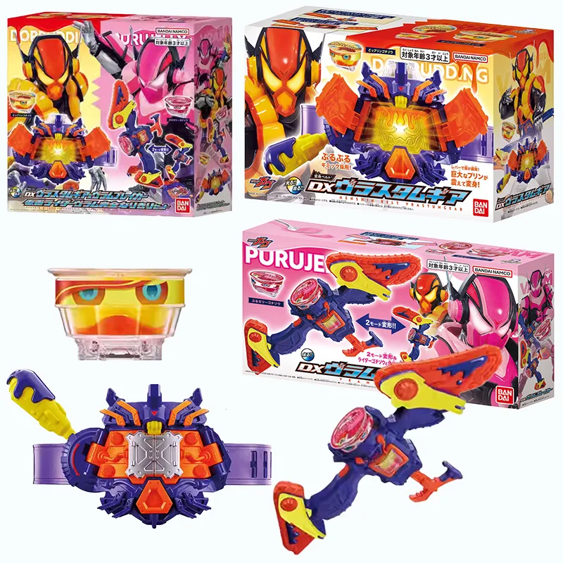 

Оригинальные фигурки Bandai Kamen Rider Gavv Vram DX Belt Three-Ride Driver, Jellyfish Go, Pudding Gochizo, аниме-фигурки, игрушки, подарок