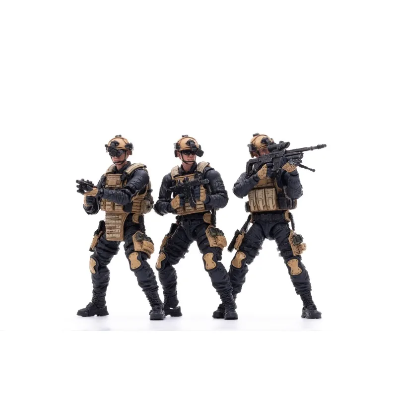 1/18 Action Figures  Army Series US Cavalry PAP Special Forces Team 3.75inch Military Anime Collection Model Toy