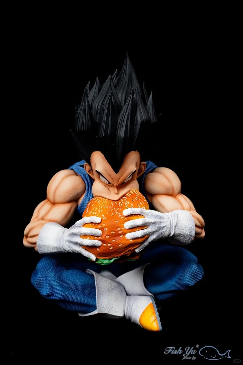 Dr Jt 095 Hamburger Vegeta Gk Saiyan Action Figure Pvc Full Painted Statue Collectible Trendy Toy Desk Decor Anime Fans Gift view 5
