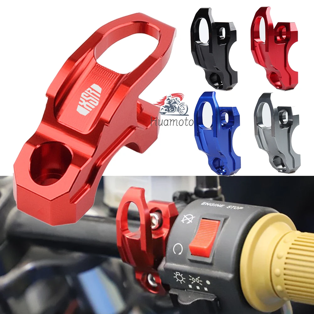 For YAMAHA XSR700 XSR900 XSR CNC Aluminum Brake Master Cylinder Holder Clamp Bracket Bag Hook Helmet Hanger Accessories