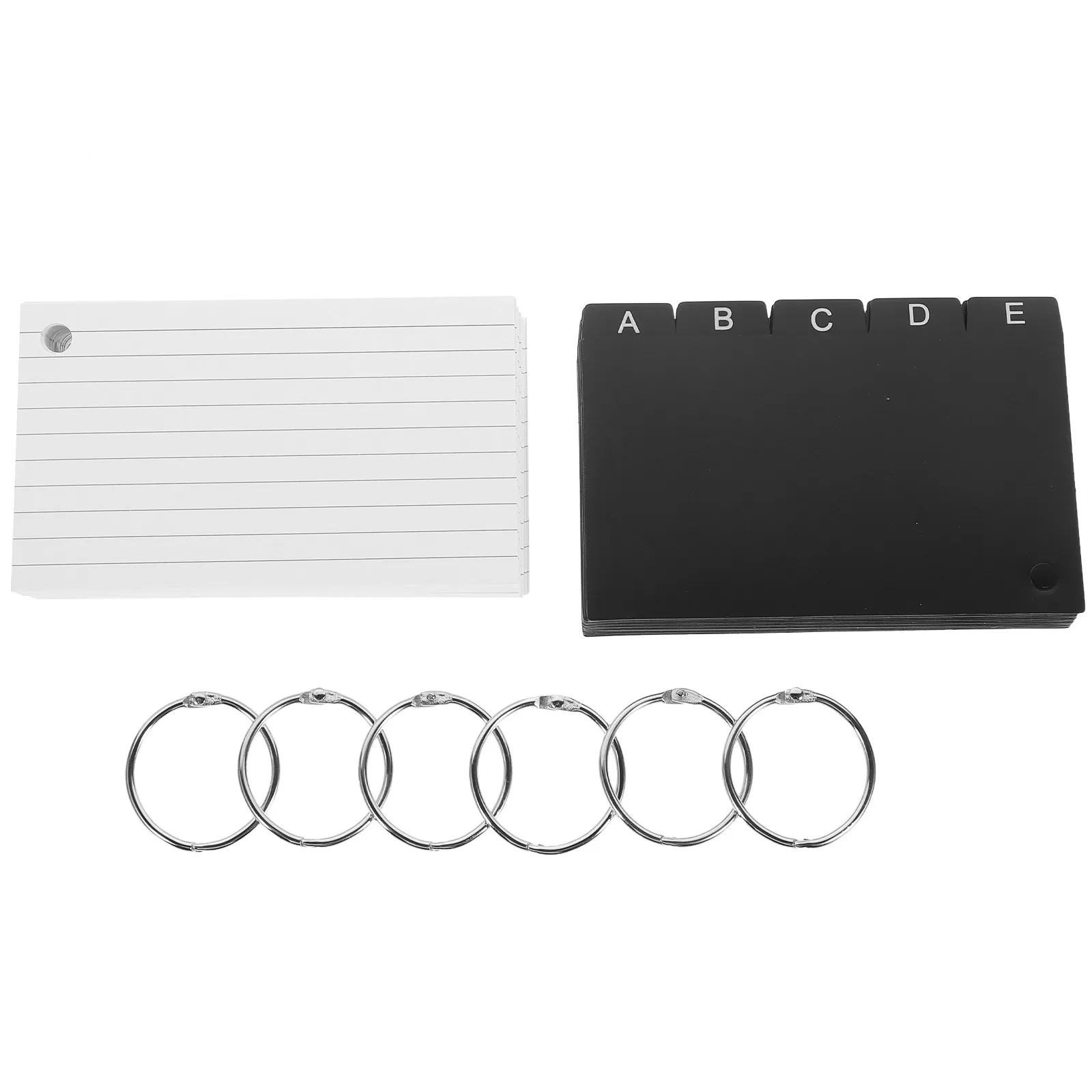 

Набор из 1 шт. пустых индексных карточек-блокнотов для заметок, портативные блокноты для учебы, офиса, путешествий, записи словарных слов, индексные карточки с линовкой для самостоятельного изготовления