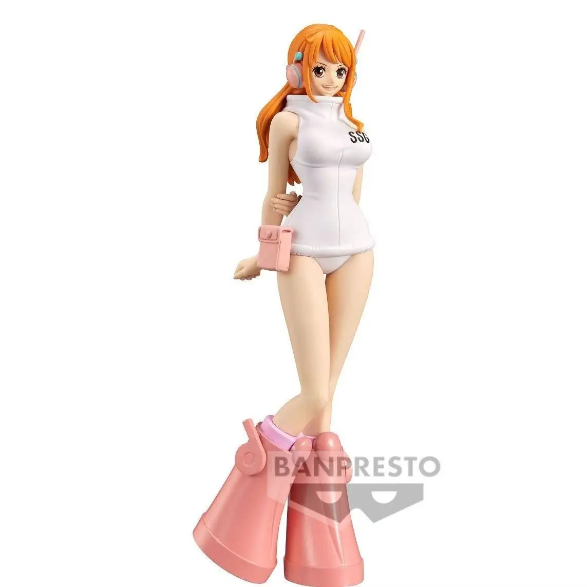 반다이 오리지널 원피스 DXF 그랜드라인 시리즈 에그헤드 나미 16Cm 애니메이션 피규어 장식품 피규어 장난감 생일 축제 선물