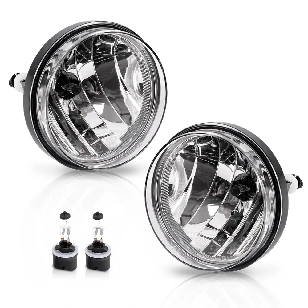 مصابيح الضباب متوافقة مع Gmc Sierra 1500 2007-2013 /Sierra 2500Hd 3500Hd 2007-2014 (Oe Style Clear Lens W/880 12V 37W Bulbs) #1