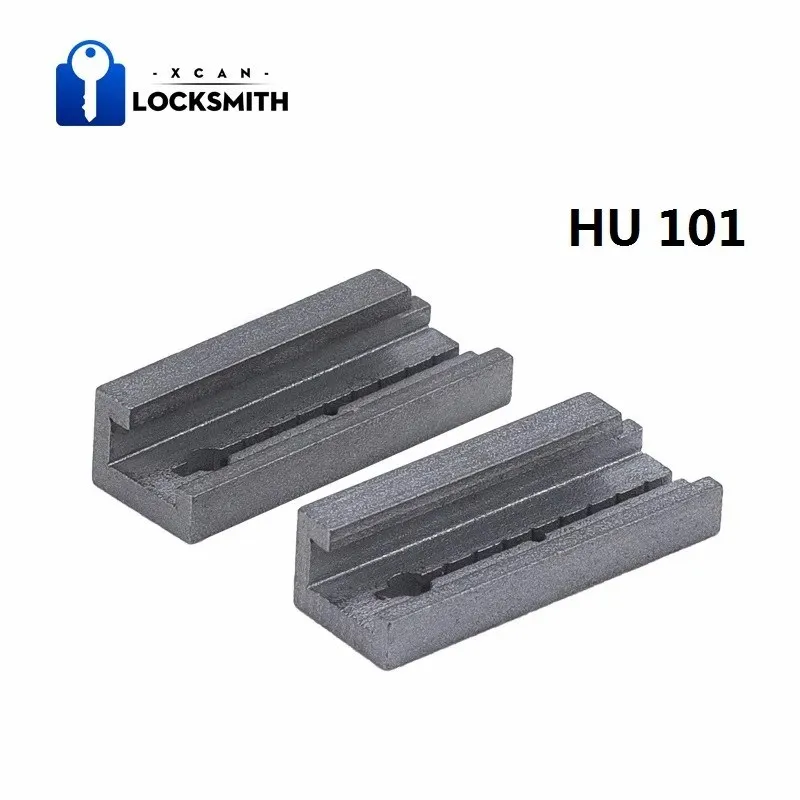 XCAN 1 Pair HU101 Keys Clamp Fixture For Copy Ford Focus Blank Key Locksmith Tools Key Duplicate Cutting Machine Parts