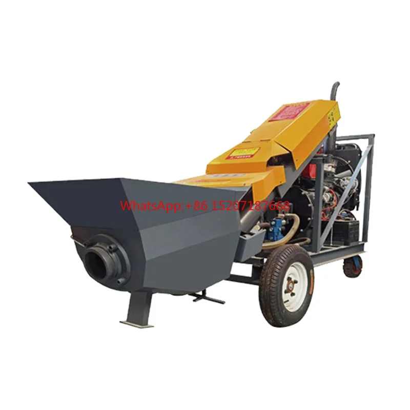 30KW High Power Engine Concrete Pumping Machinery for Machinery Repair Shops