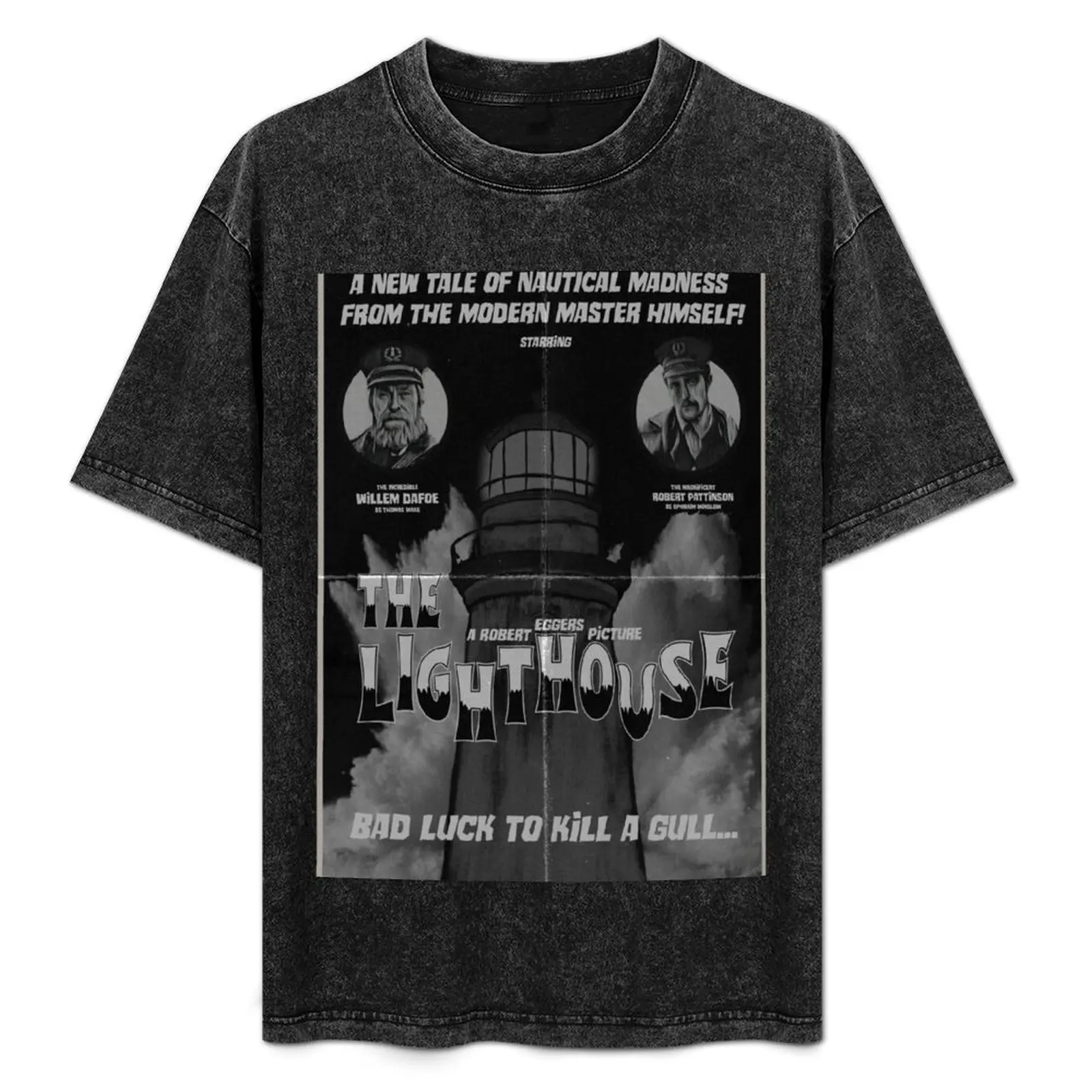 The Lighthouse Vintage Poster T-Shirt graphic t shirts graphic tee shirt customs plus size clothes workout shirts for men