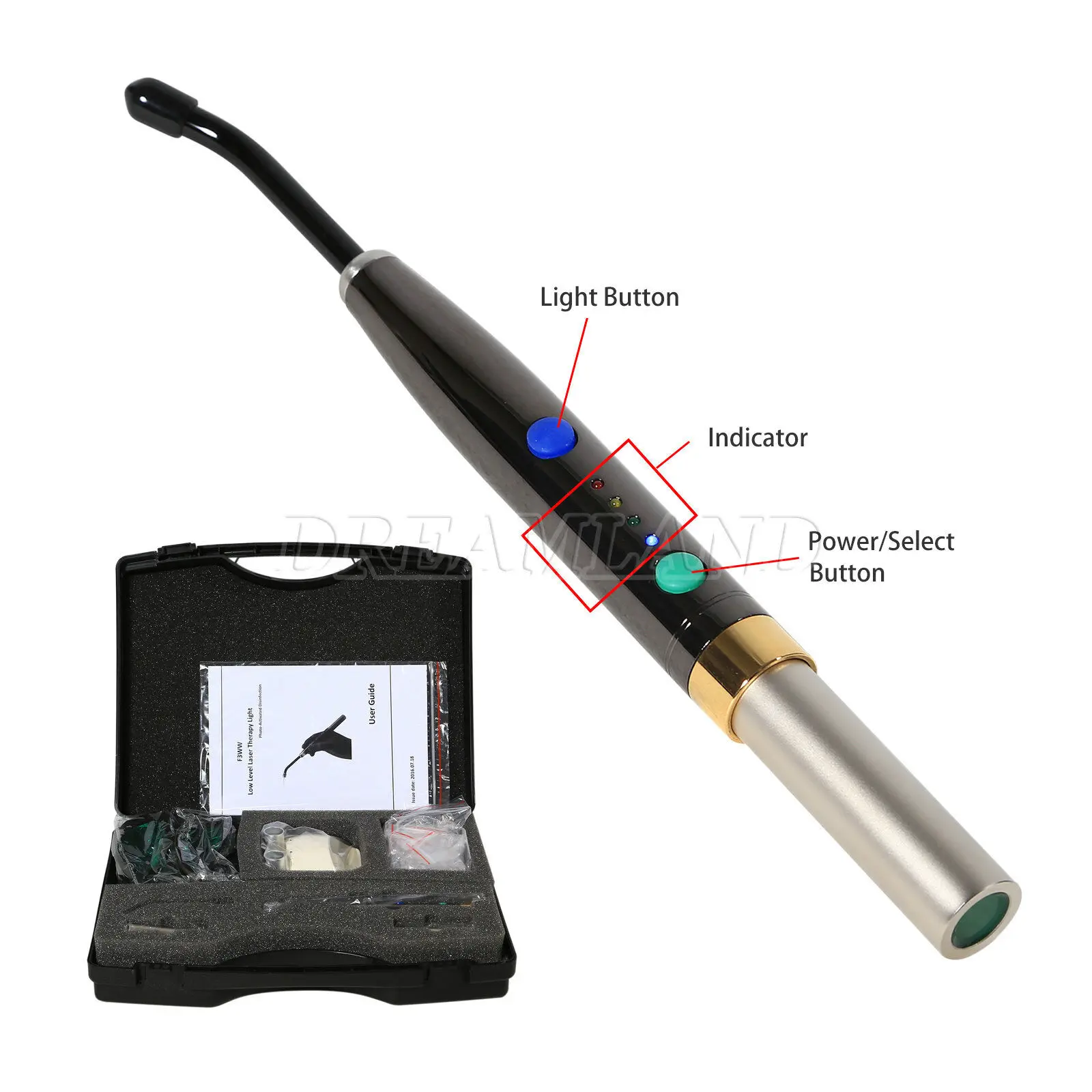 Dental Diode Laser System Wireless Cordless Heal laser Pen soft tissue Perio Endo Surgical