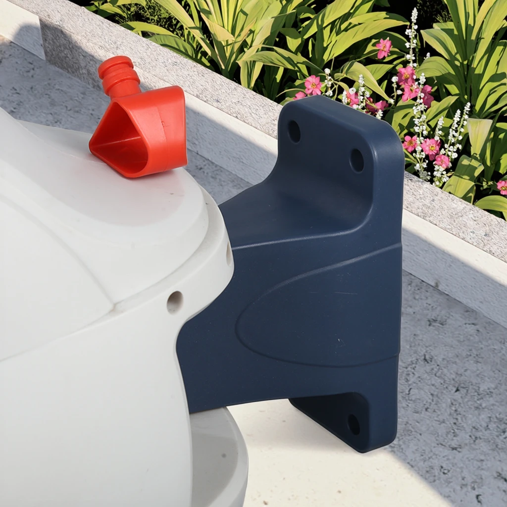 Sistema di irrigazione antincendio retrattile automatico in PVC Armadietto del carburante Avvolgitubo da giardino montato a parete ad alto costo per uso esterno