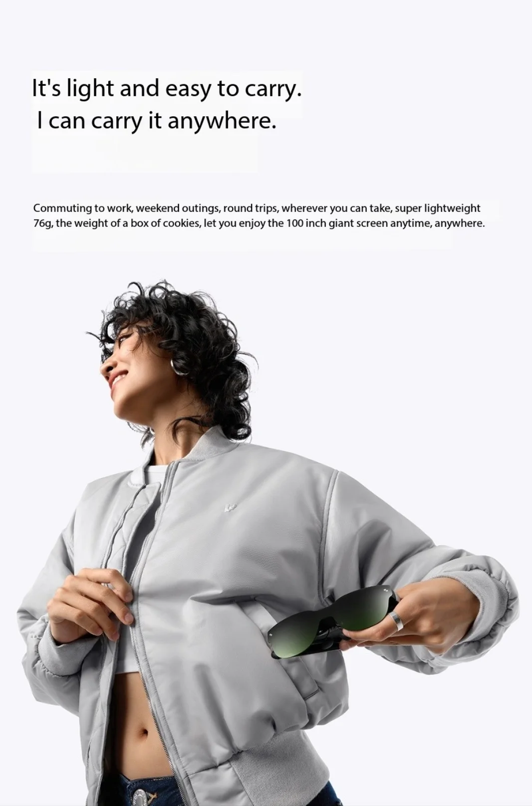 RayNeo Air 3S ARแว่นตาMicro OLEDจอแสดงผล 120Hz Refresh Rate 3D HD Cinemaส่วนตัวสําหรับโทรศัพท์คอมพิวเตอร์เกมเครื่อง