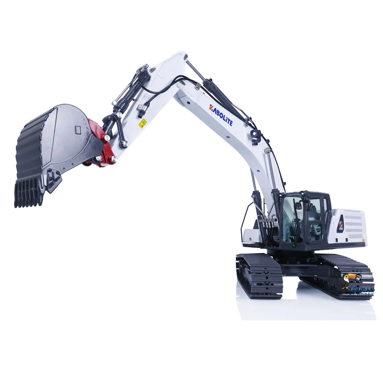 US Stock Kabolite K961-100S 1/18 Alloy RC Hydraulic Excavator Model  Digger Light Radio Control Truck Cars Toys Gifts TH22472