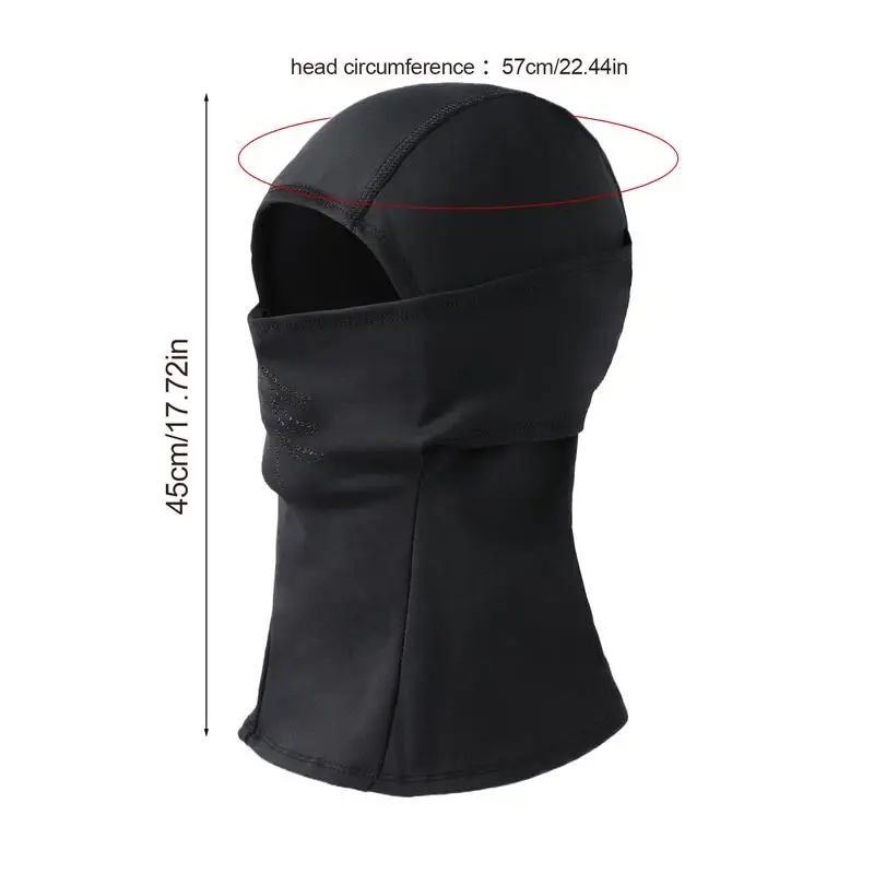 Couvre-visage intégral coupe-vent pour le cyclisme, écharpe de ski, protection contre les temps froids, sourire, plus chaud, hiver