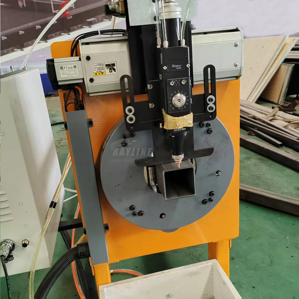 High Precision 5 in 1 Laser Tube Cutter Square Round Pipe Angle Steel Fiber Laser
