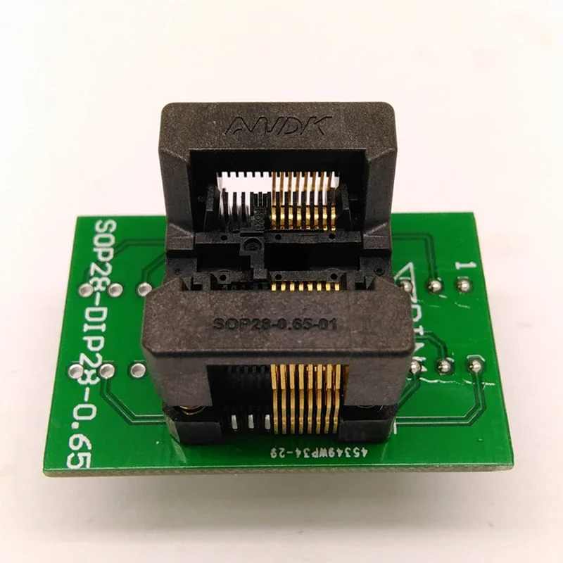 SSOP16 TSSOP16 Burn Test Stand OTS-28-0.65-01 Burn Write Stand Programming Stand