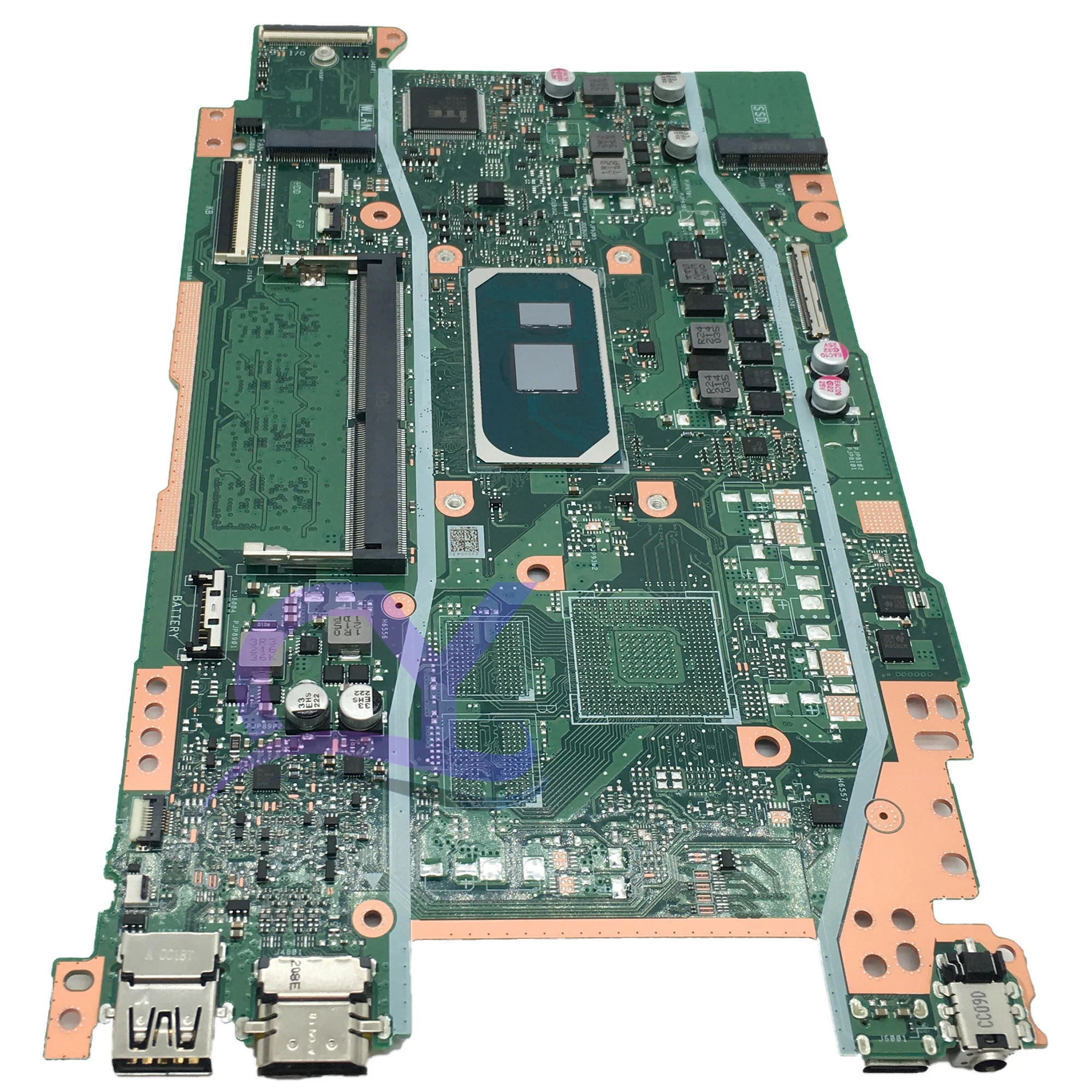 Imagem -04 - Placa-mãe Portátil para Asus 100 de Trabalho X415ja X515jp X515jf X515jab X515 V5200ja X415jf i3 i5 i7 10th Gen