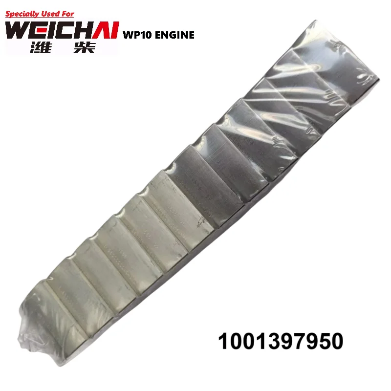 ON SALE ! WEICHAI WP10 Engine Original Quality New Connecting Rod Bearing Shell 1001397950  for Shacman Delong X3000 F3000 M3000