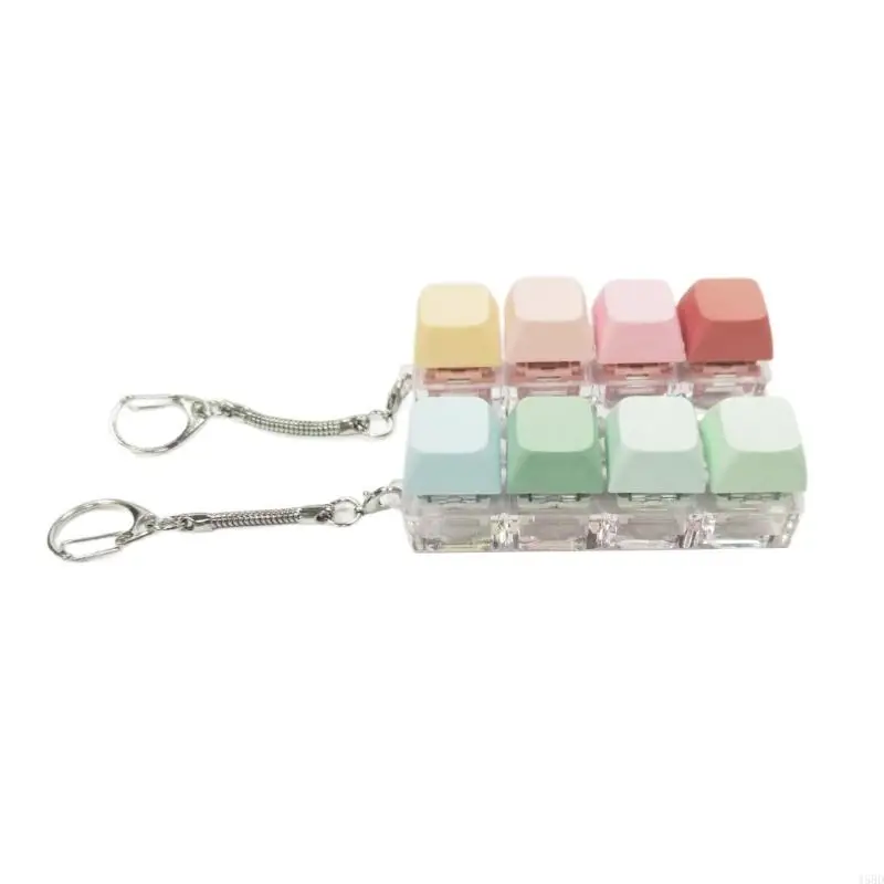 4-клавишный тестер клавишных колпачков, клавиатурные щелчки, игрушечные светодиодные фонари, вариант клавиатурных щелчков для снятия тревоги и улучшения фокусировки