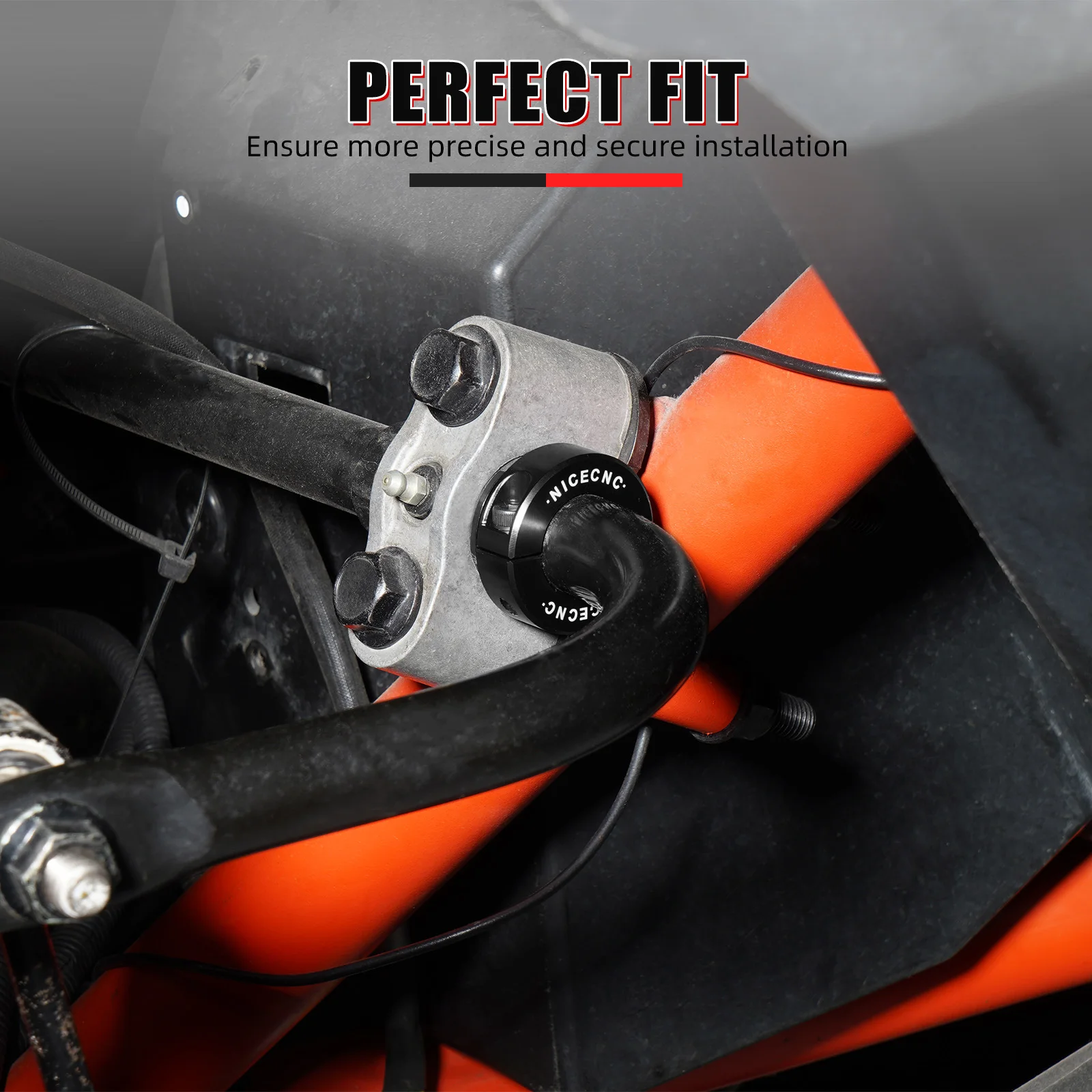 Für CAN AM Maverick X3 UTV Hinterachs-Stabilisator-Klemmring für Can Am X3 900 R 4x4 TURBO DPS Aluminium-Zubehör zur Verriegelung – Detail 4