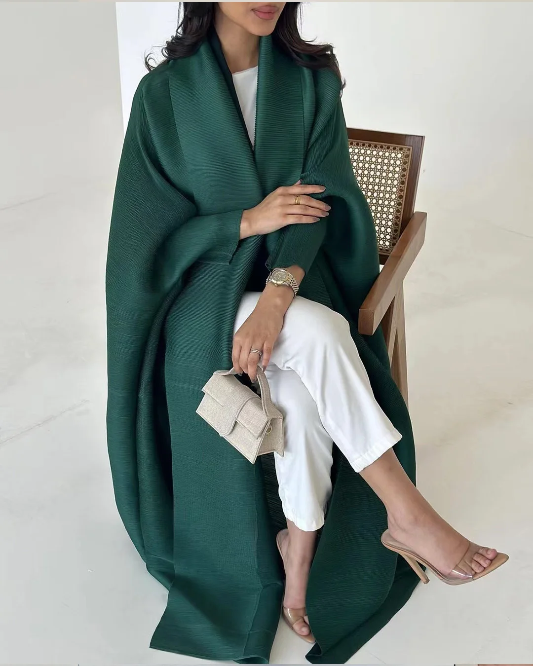 Robes de Festival plissées pour femmes, Cardigan ample, grande taille, Design cravate, Trench-Coat Long élégant, magnifiques robes de soirée, Abaya