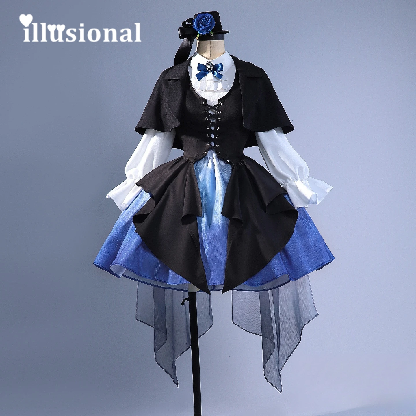 illusional Arknights Poca Cosplay Costume Game Poca Dress Halloween Costumes Daily Dress Female