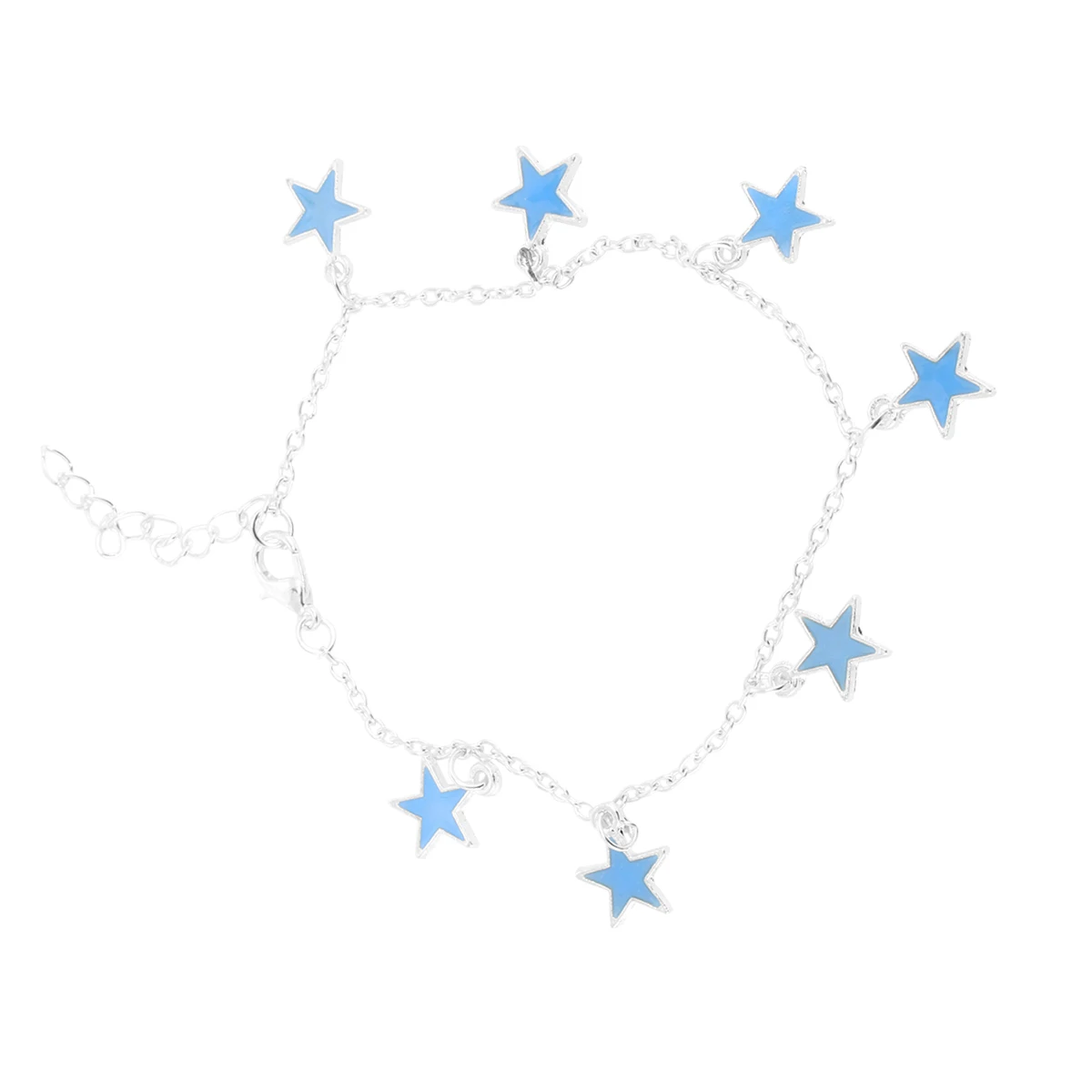

Star Anklet Pentagonal Chain Night Light Women Anklets Fashion Casual Unique