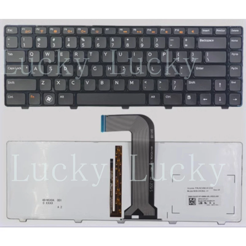 f  FOR DELL Vostro 5525 v3460D V3550 v3360D V3450 v3560D Laptop Keyboard w/ Backlit