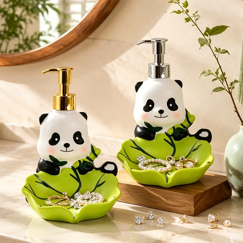Cartoon-Panda-Seifenspender, n – Jewelry Making Desk Bewertung und Preis