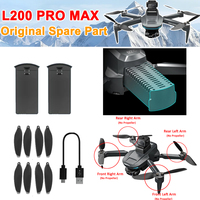 LYZRC L200 PRO MAX Drone Original Spare Part Propeller Props Blade / Motor Arm / Obstacle avoidance / USB Charger Accessory