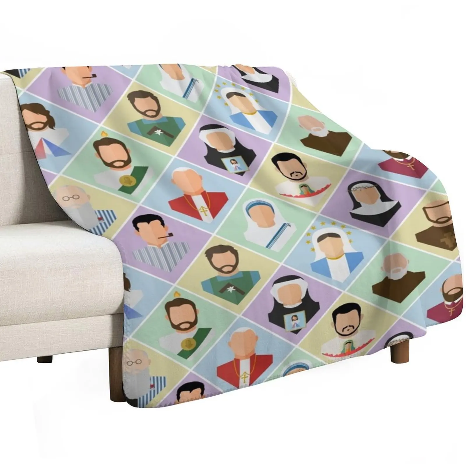 All Saints Collection 2017 Throw Blanket Blankets For Sofas Camping anime Blankets For Baby Loose funny gift Blankets