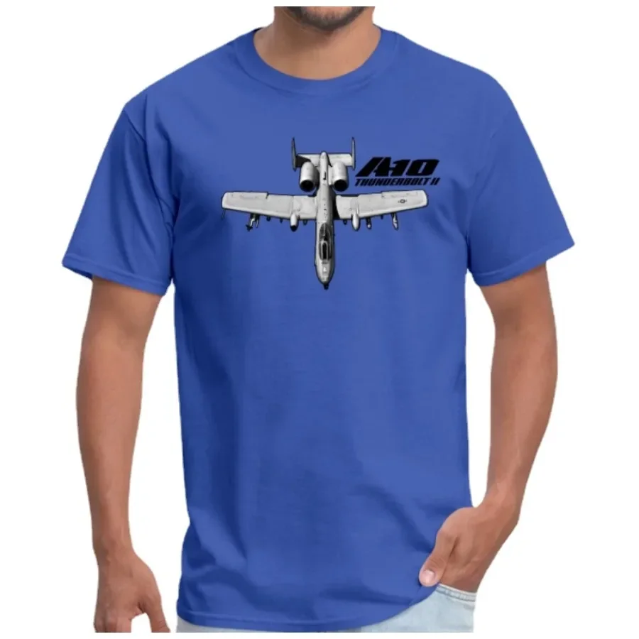 

US Air Force A-10 Thunderbolt II Attack Aircraft T-Shirt 100% Cotton O-Neck Short Sleeve Summer Casual Mens T-shirt Streetwear