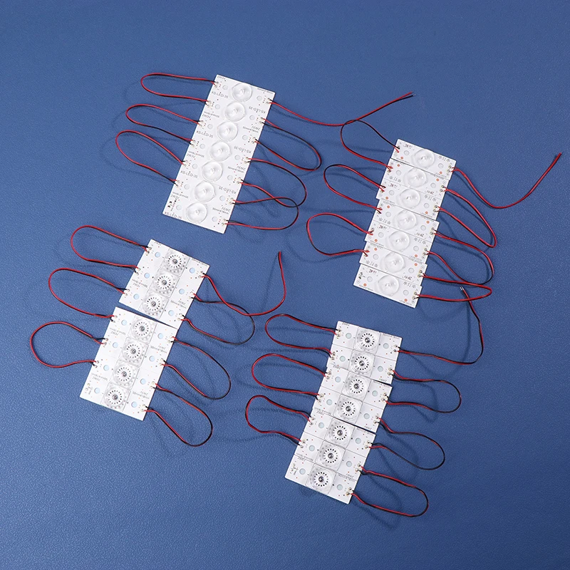 3V 6V SMD Lamp Beads With Optical Lens Fliter For 32-65inch LED Backlight Strip TV Repair LED Backlight Strip With Cable