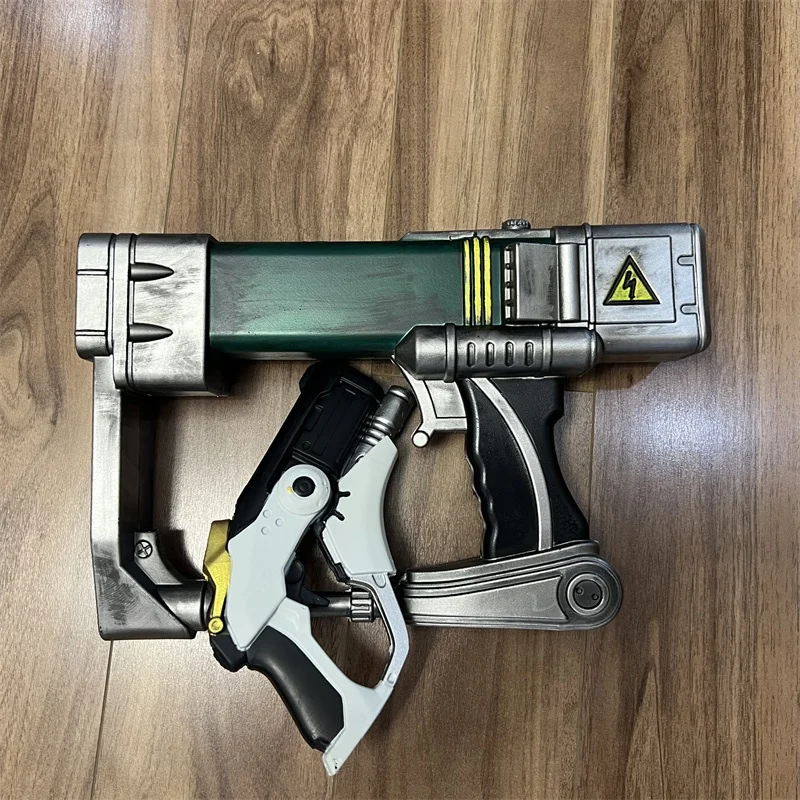Cosplay Revolver Guns Laser Rifle Prop  Weapons Model Gun  No Shotting Safety PU Rubber Halloween Gift
