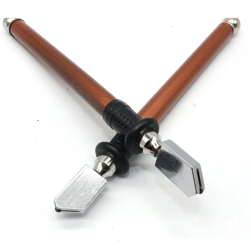Glass Cutter Diamond Cutter Head Steel Blade Cutting Tool Portable Sharp Glass Knife Blade Cutting Tools 27mm