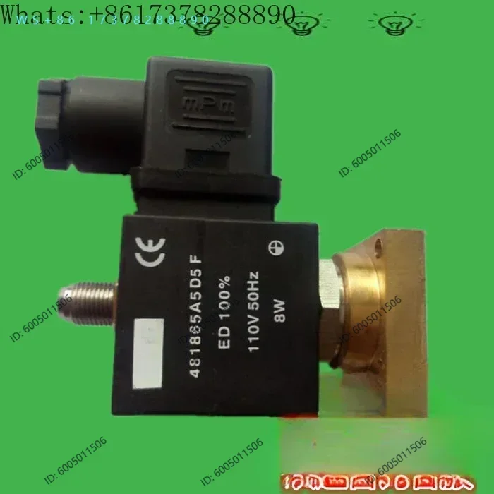 Bolaite air compressor  solenoid valve 481865A5D5F110V bottom plate solenoid valve