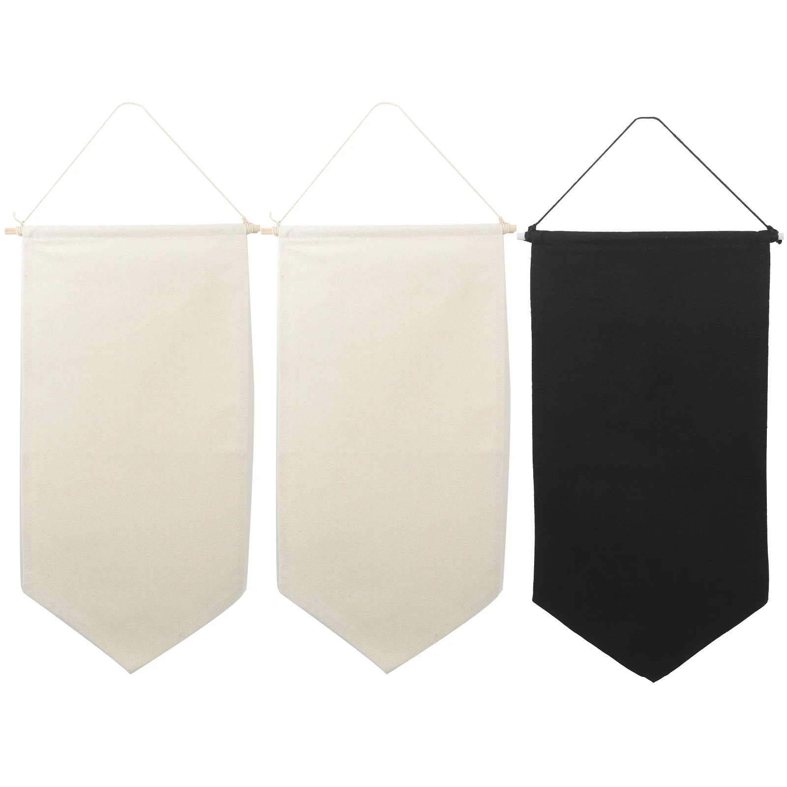 

3 Pcs Canvas Brooch Pin Display Holder Banners Wall Hanging Living Room Bedroom Dorm Office Enamel Pins Organizer Storage Cloth