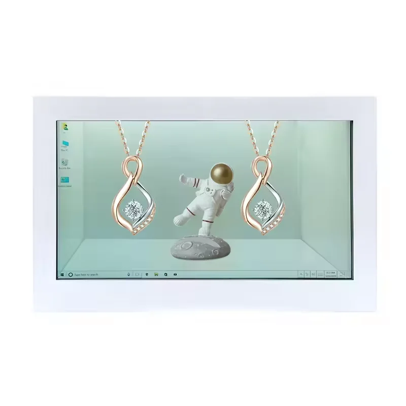 Multi Size Customization 3d Holographic Touch Screen Box 3d Hologram Interactive Transparent Lcd Display Showcase Holobox