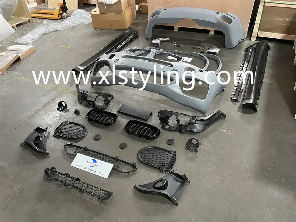 Factory Wholesale Bodykit For BMWs X5 F15 Upgrade to X5M MT M-Sport Auto Part Full Bumper Side Skirt With Grill