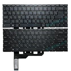 US/Russian Backlight Keyboard for MSI Creator Z16 A11UE A11UET A11UEK A11UEKT A12UX A12U A12UET V194222BK V203022AK Notebook