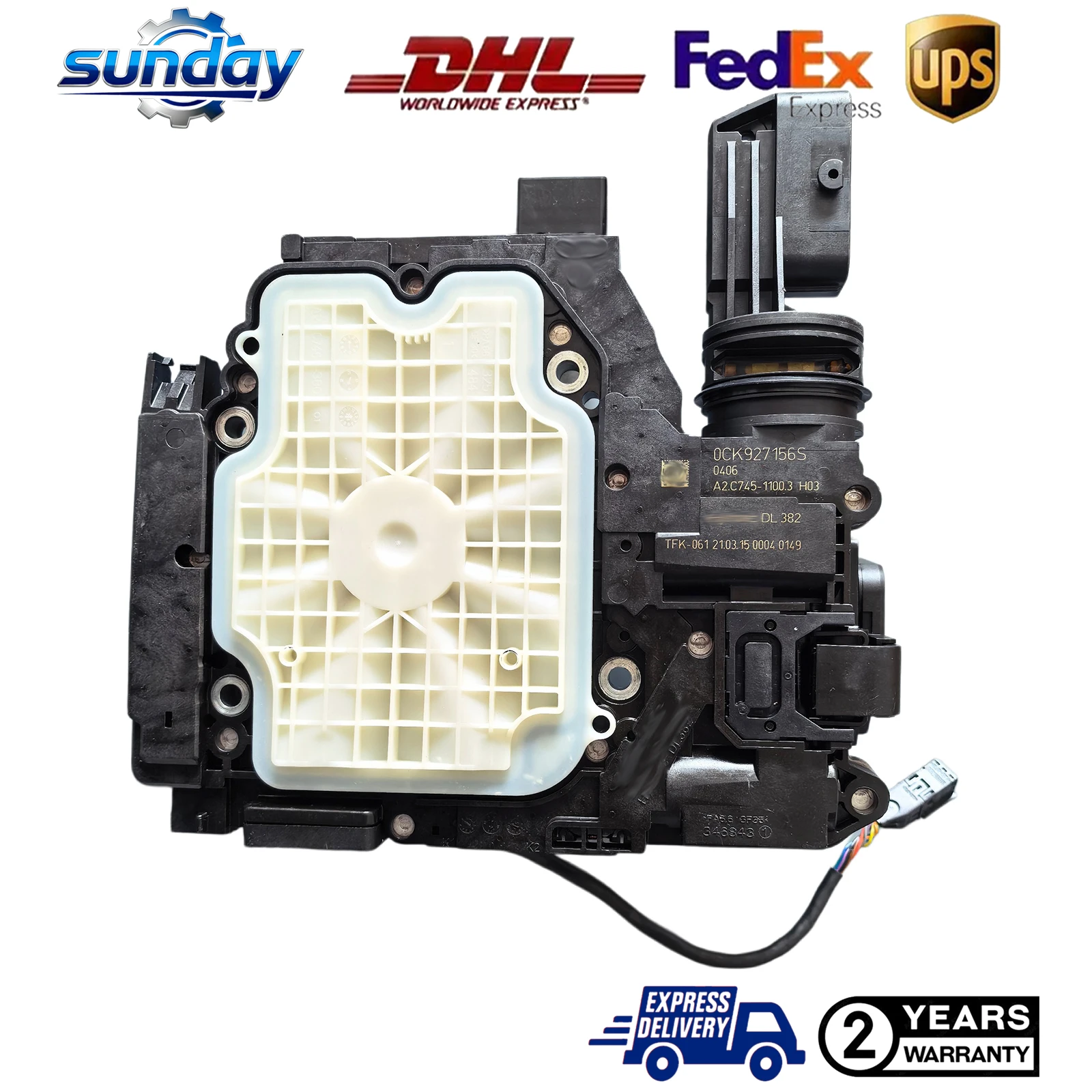 0CK927156S 0CK325121D 0CK927156AA 0CK927156Q 0CK DL382 DSG TCU TCM 7-Speed Transmission Control Unit Module For Audi A6 A7 S6