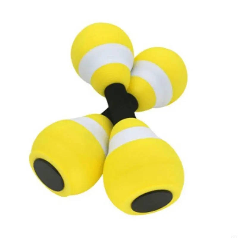 652F Water Dumbbells for Pool, Pool Weights, Water Exercise Equipment for Pools, EVA Foam Barbells, Water Aerobics Equipment