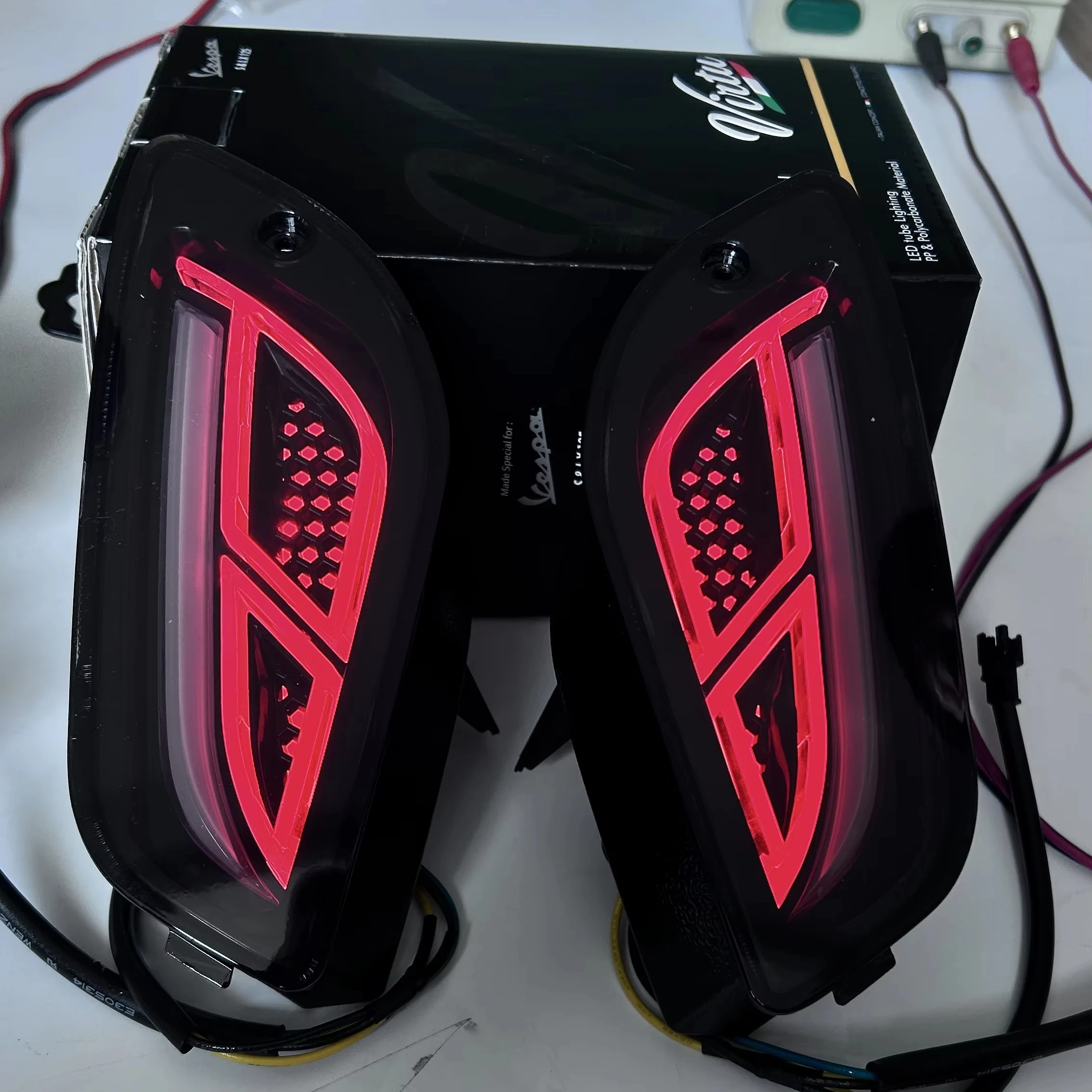 150 LX 125 S125 Scooter Electronic  JPA Virtual Headlight Light Emitting Diode Steering