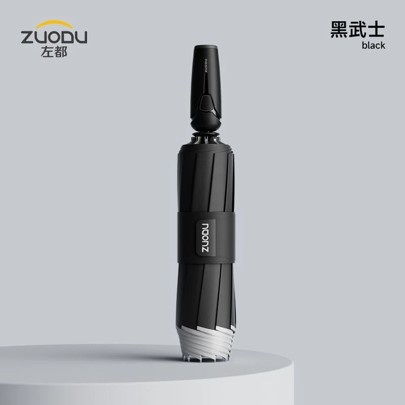 

Zuodu Fully Automatic Reverse Three-Fold Foldableing Umbrella Enlarged and Thickeneded Version Double Keel Wind-Resistant Enhanced Version