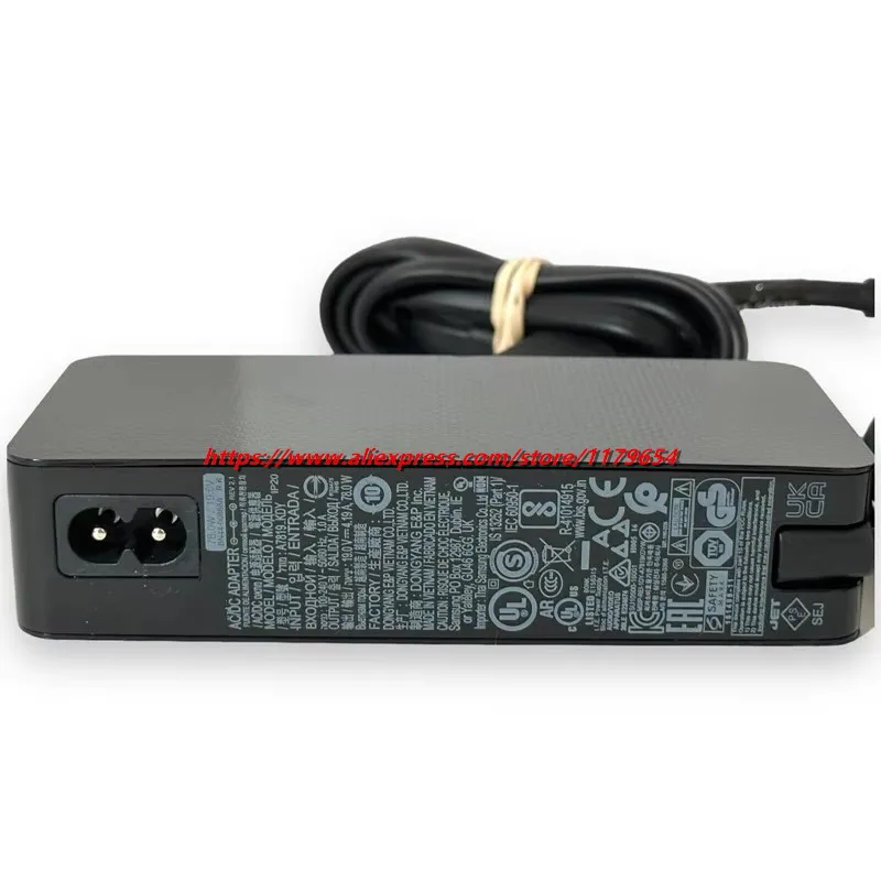 

Used Genuine A7819_KDYW AC Adapter 19V 4.19A for Samsung Monitor CF791 C34F791 LC34F791WQNXZA Power Supply BN44-00888B A7819_KDY