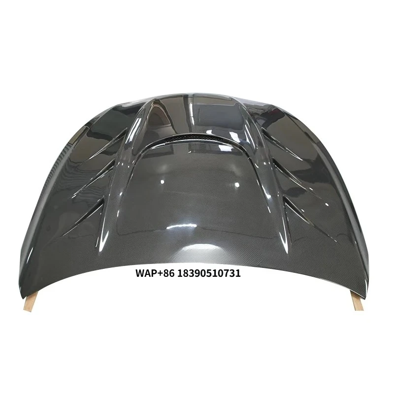 

High Quality TV Style Carbon Fiber Engine Hood for Infiniti Q60 Q60S CV37 Front Carbon Fiber Bonnet Perfect Fitment