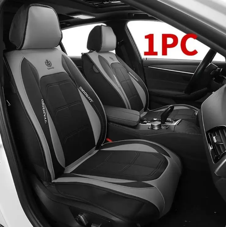 

Car Seat Covers for Select Toyota Sienna LE, XLE 8 Passenger 2021 2022 2023 2024 2025,Three Rows,PU Leather,(Full Set,Black)