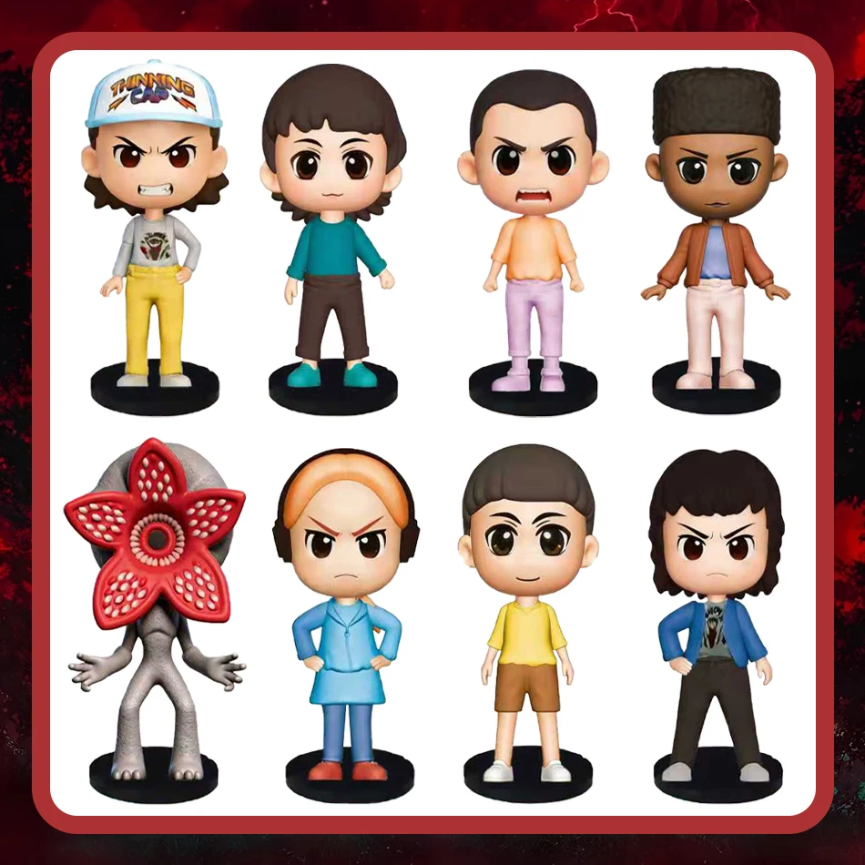 

Набор из 18 фигурок-монстров в стиле сериала «Ужасы» (2026), включая Элевин из «Монстров, живущих рядом», из ПВХ, коллекционные аниме-фигурки, брелоки