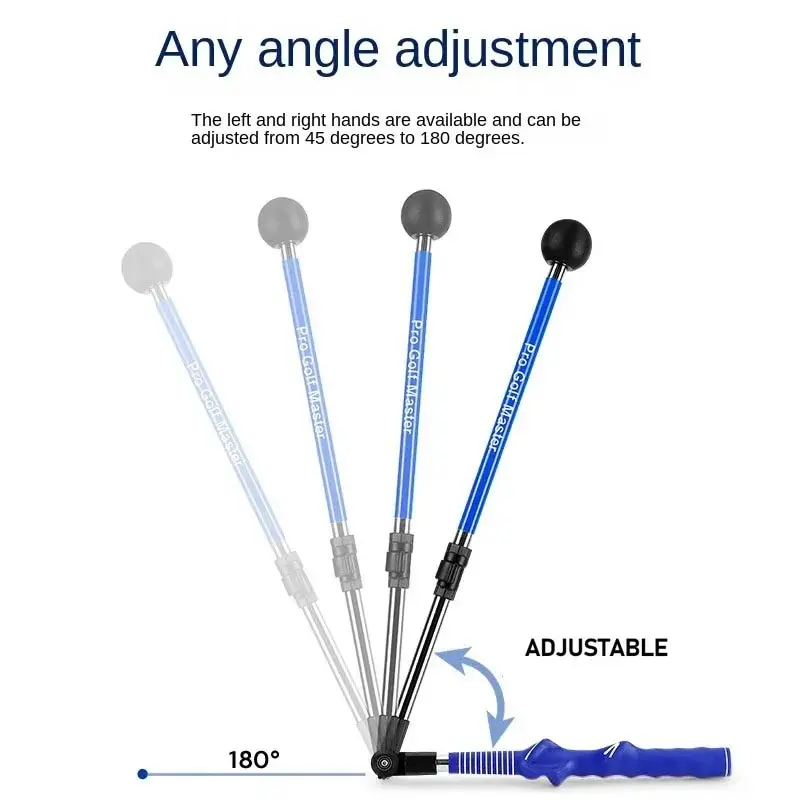 PGM Golf Swing Trainer correzione pieghevole professionista angolo di lunghezza regolabile principiante disponibile con mani sinistra destra HGB023