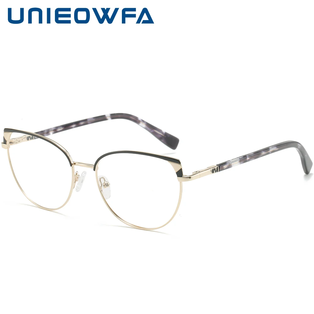 Cat Eye Prescription Glasses Women Optical High Myopia Eyeglasses Ladies Multifocal Progressive Bifocal Spectacles Female Brand
